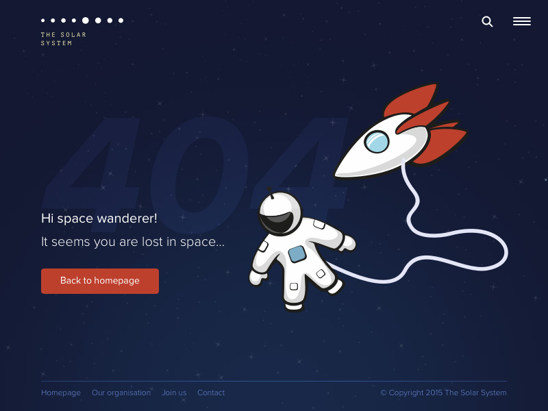 404 Error Page