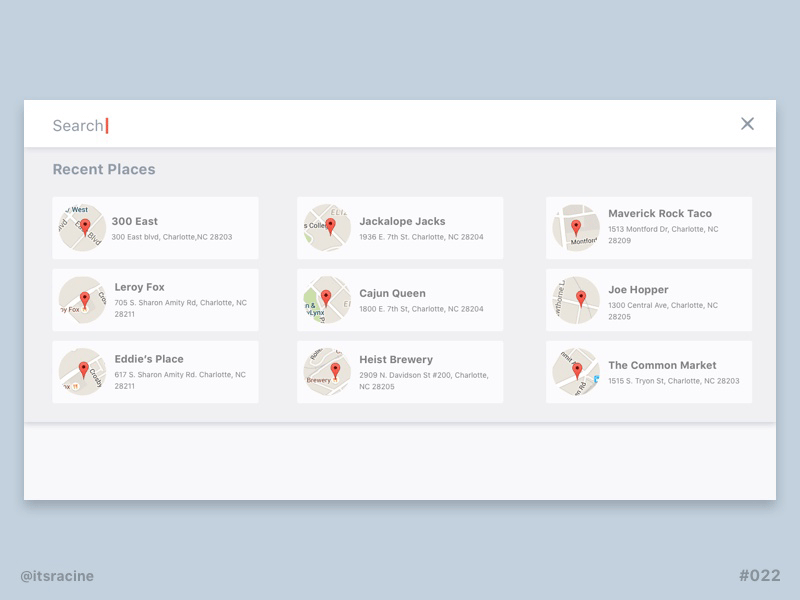 Map Search