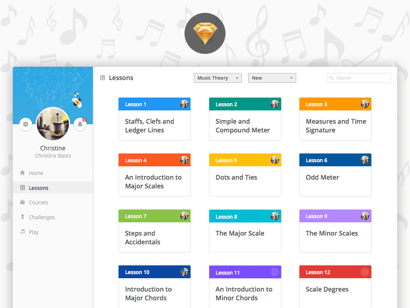 DiscoMusica – Web UI Kit
