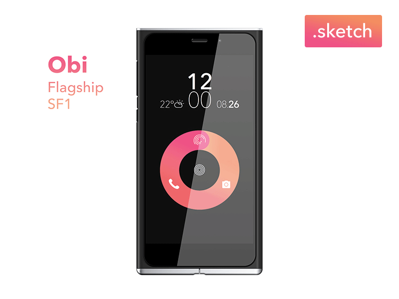 Obi Flagship SF1 Mockup