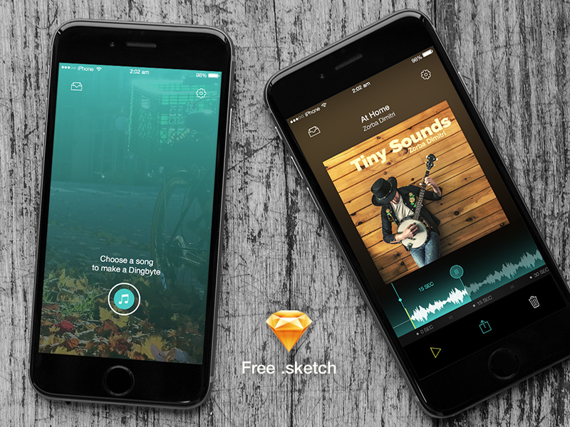 Dingbytes: iPhone App Concept