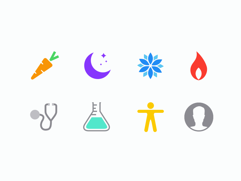 Apple Health Icons