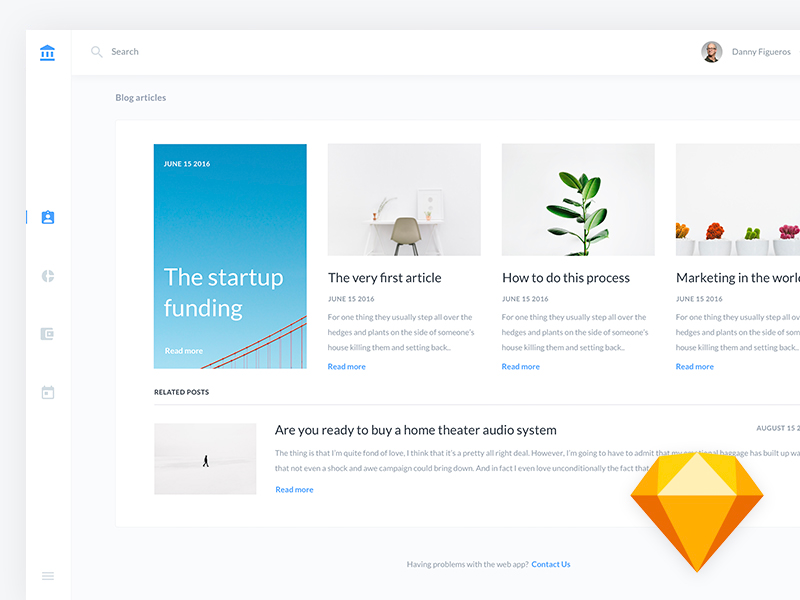 B2C Dashboard from UI Kit