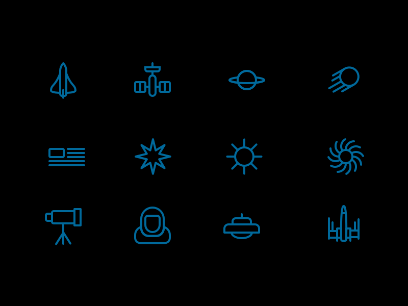 Space Icons Pack