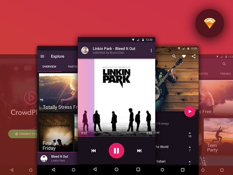 CrowdPlayer UI