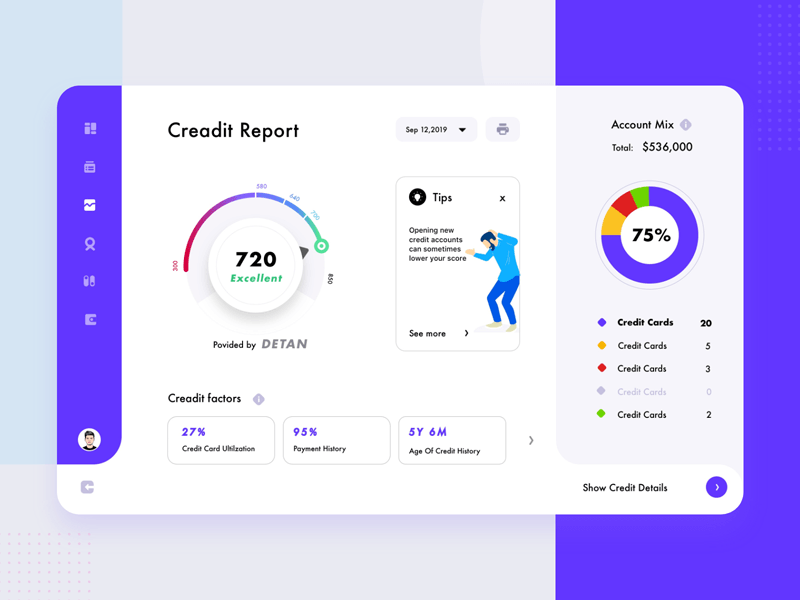 Credit Statement Dashboard