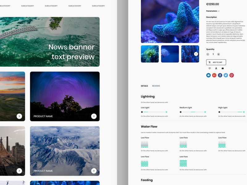 E-Shop Website Template