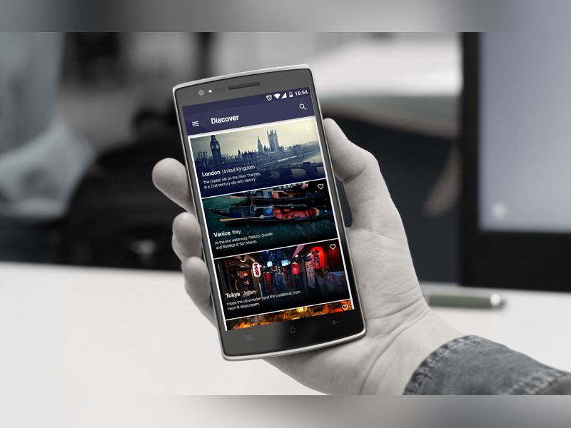 Wonworld Travel App Design
