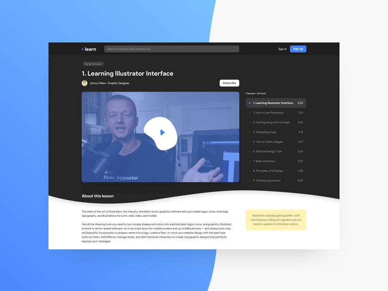 E-Learning Platform Website