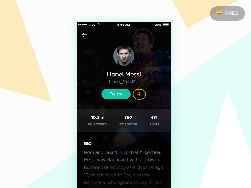 User Profile Concept