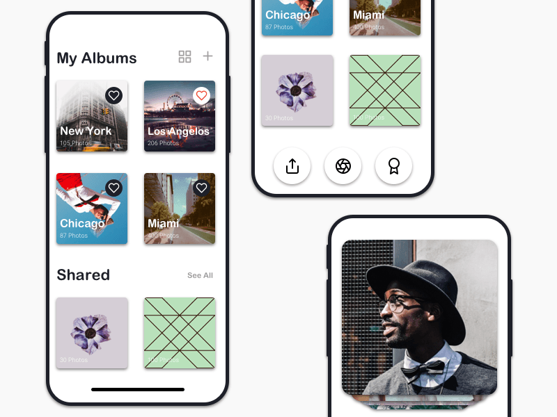 Photo Sharing App Concept – Flickt
