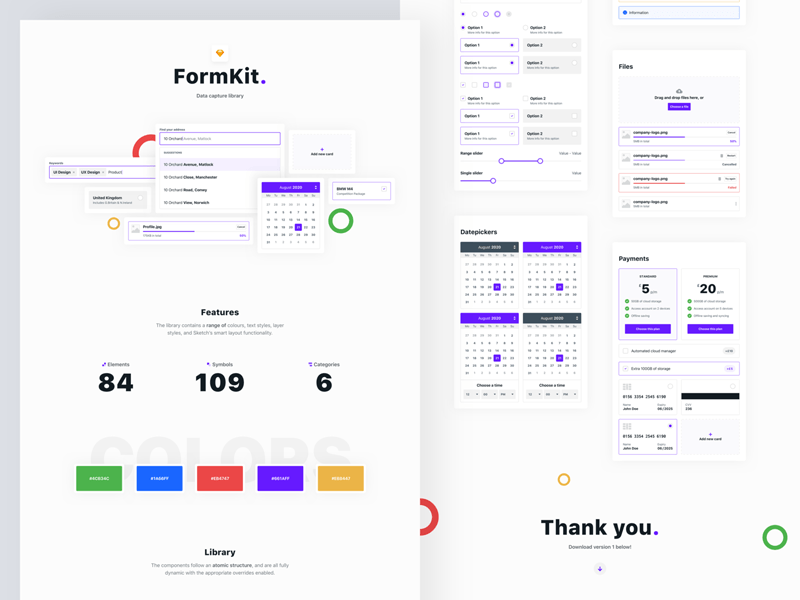 UI Elements for Sketch  uistoredesign