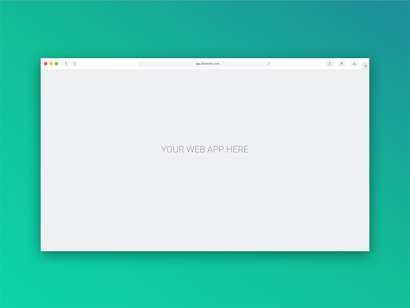 Browser Placeholder Mockup
