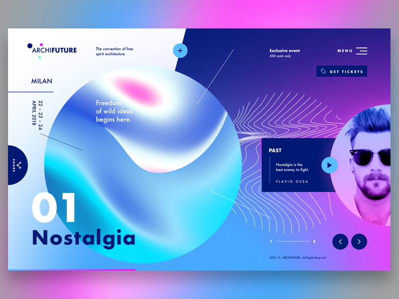 ArchiFuture Website Concept