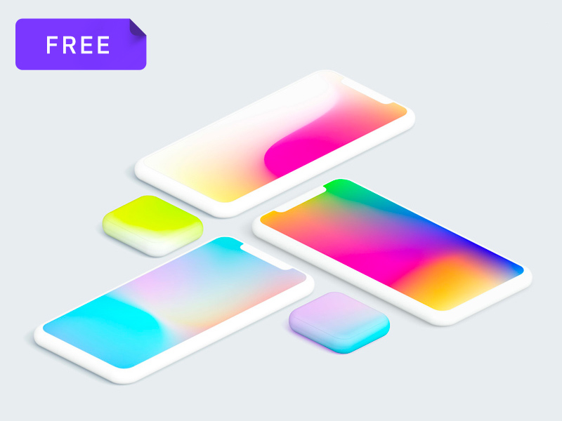Mesh Gradients Pack