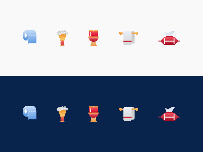 Bathroom Icons Pack