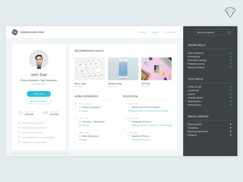 Curriculum Vitae Template