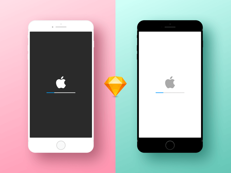 Minimal iPhone Device Mockup