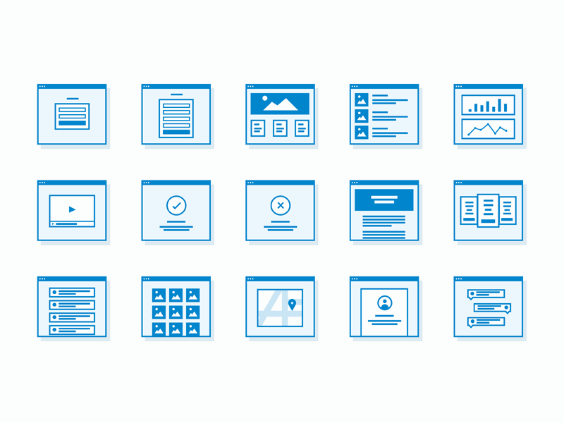 Flowchart Site Icons