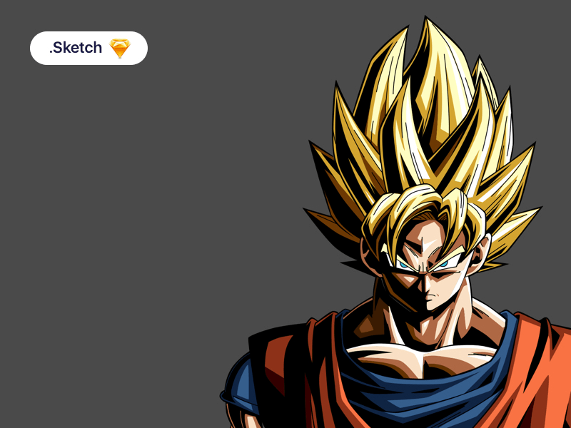 Goku Vector Illustration