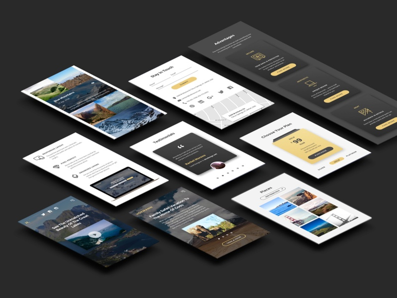 Hofmann – Free Responsive UI Kit