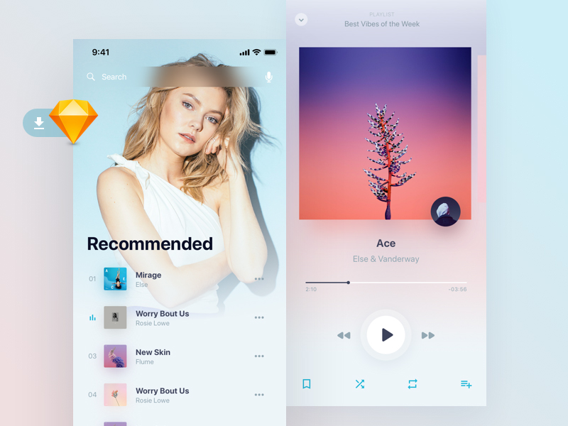 Holo Music App Kit Light