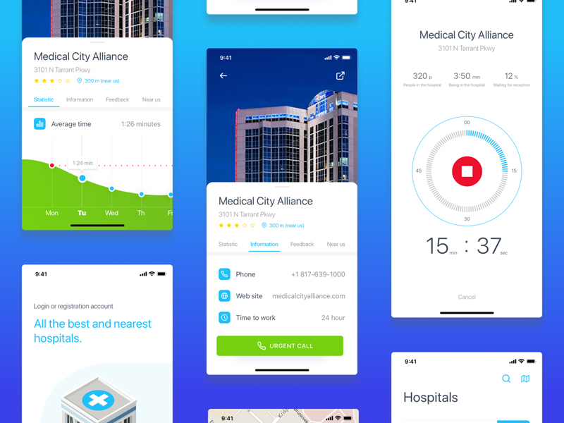Hospitals & Clinics Rating App – Hospadviser
