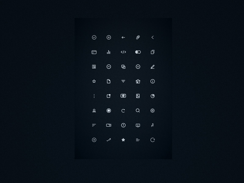 Basic Icons Set