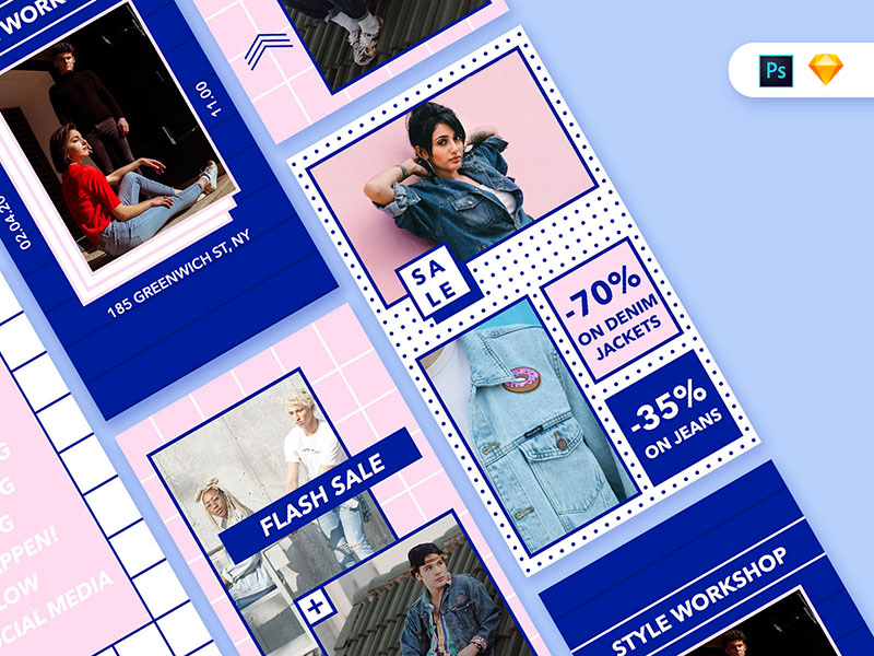 Instagram Stories Template