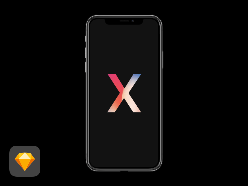 Photorealistic iPhone X Mockup