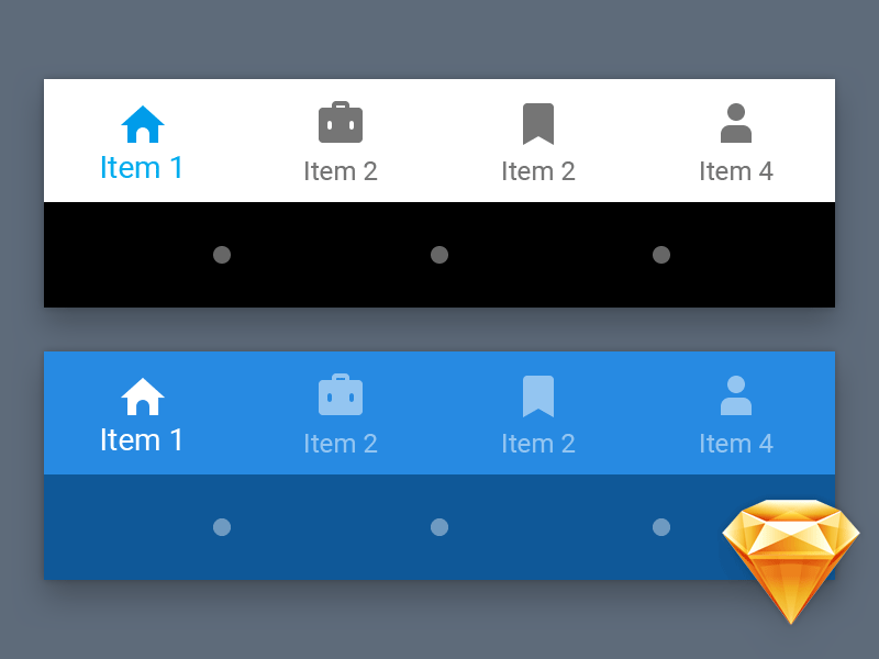 Material Bottom Navigation