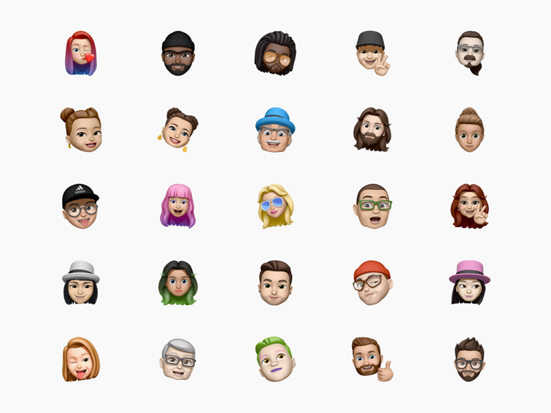 Memoji Avatar Pack for Sketch