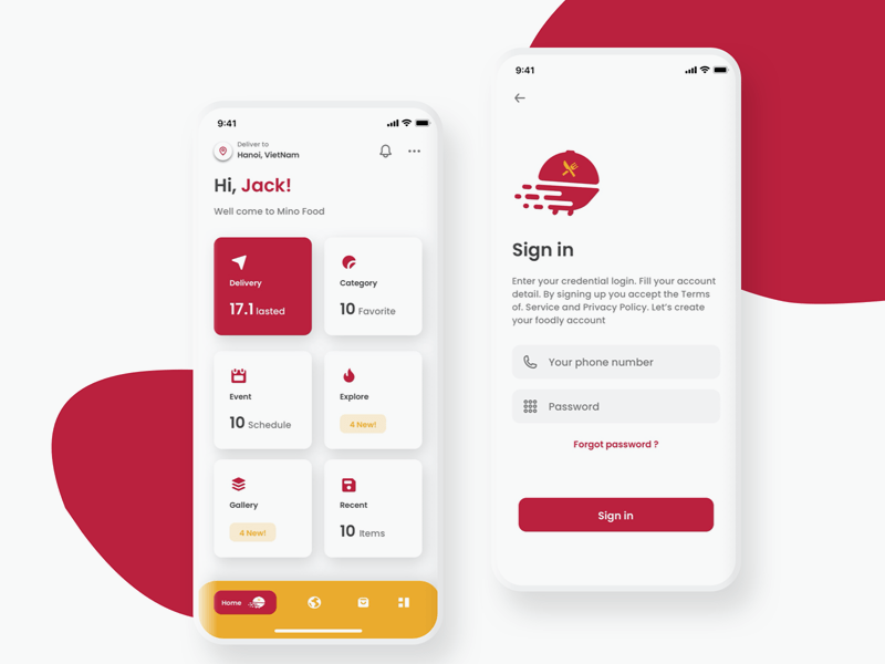 Food Ordering App Kit