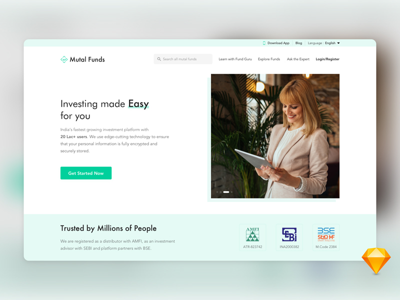 Investment Website Design