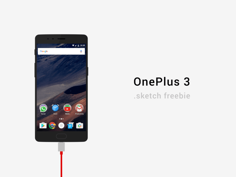 OnePlus 3 Mockup