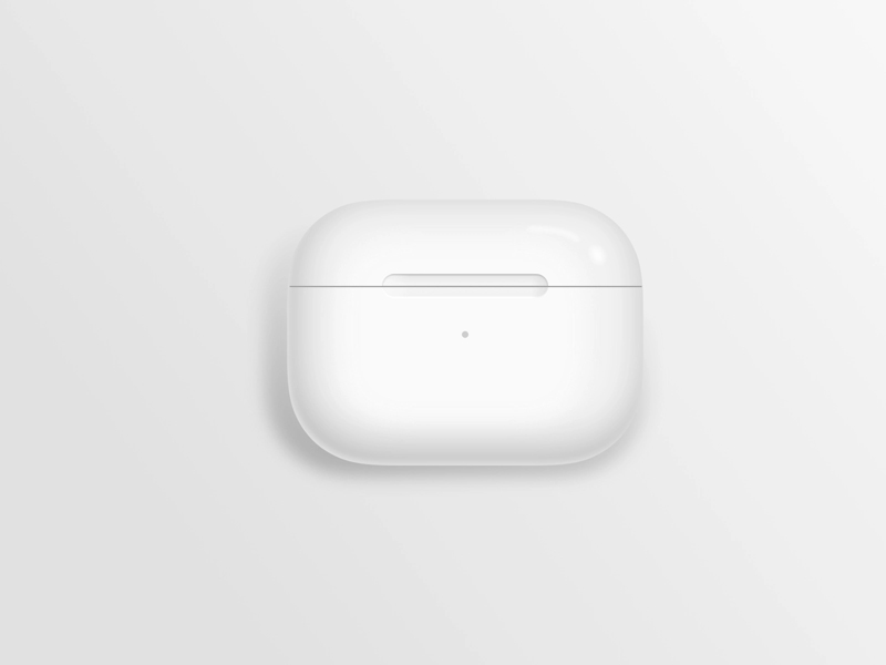Photorealistic AirPods Pro Case