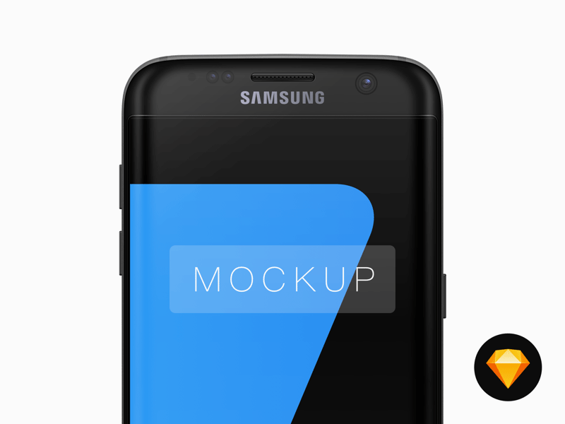 Samsung Galaxy S7 Edge Mockup