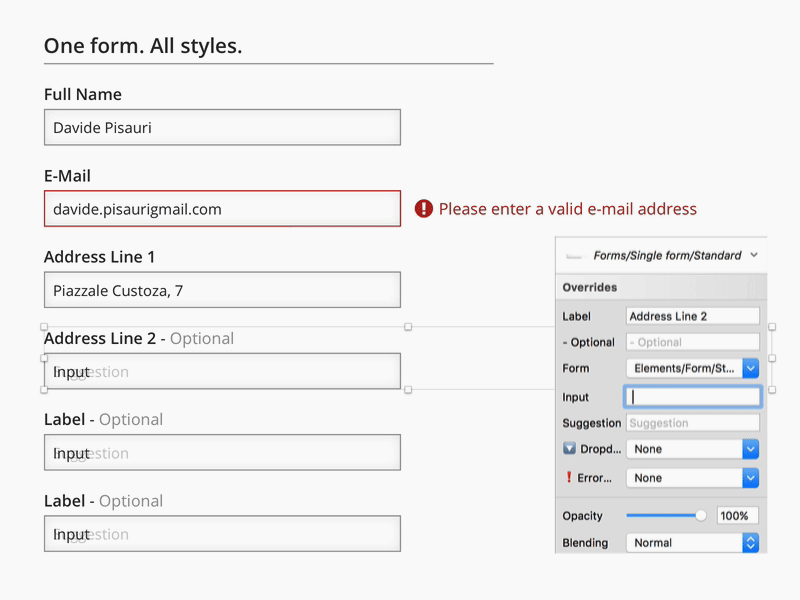 Form Symbol - Sketch Library Freebie - Download Sketch Resource ...