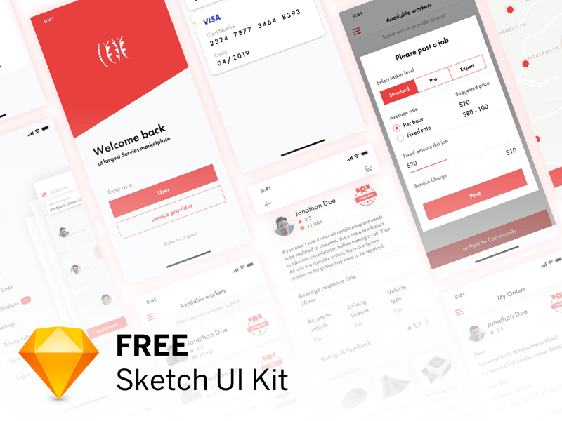 Service Marketplace App Kit