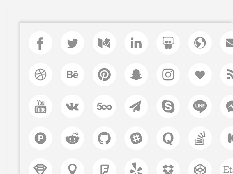 Social Icons Pack