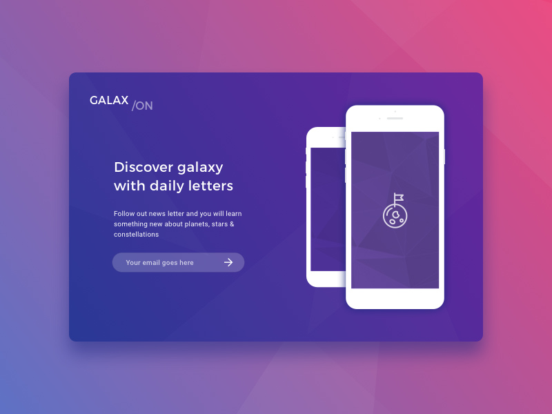Subscribe Form Concept