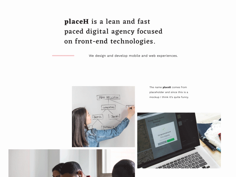 Tech Agency Website Template