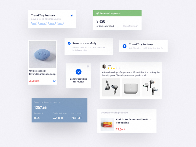 E-Commerce UI Elements Freebie - Download Sketch Resource - Sketch Repo