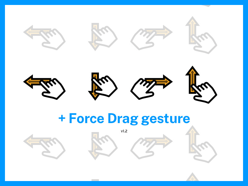 Interaction & UX Gesture Kit