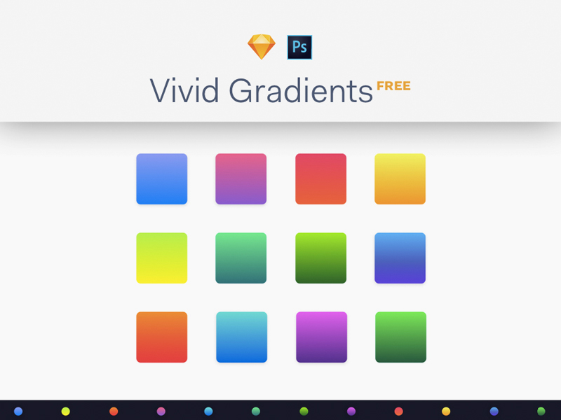 Vivid Gradients Set