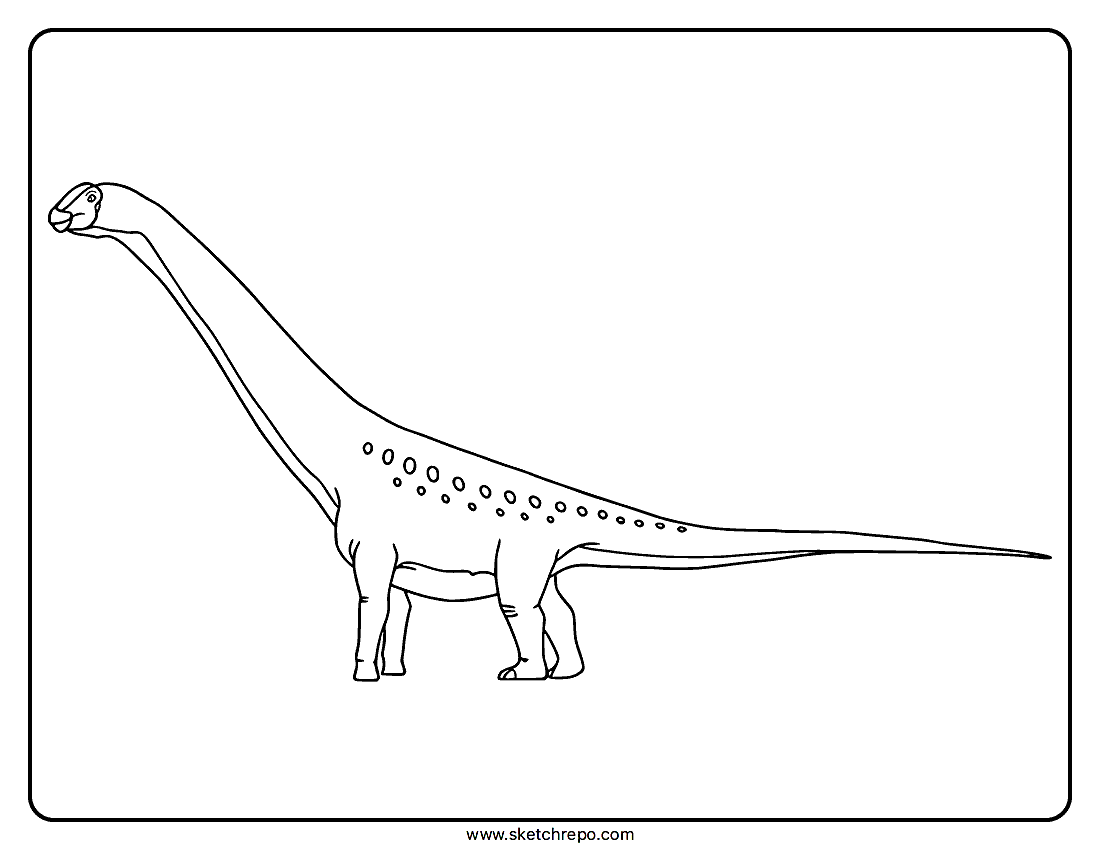 Argentinosaurus Coloring Page