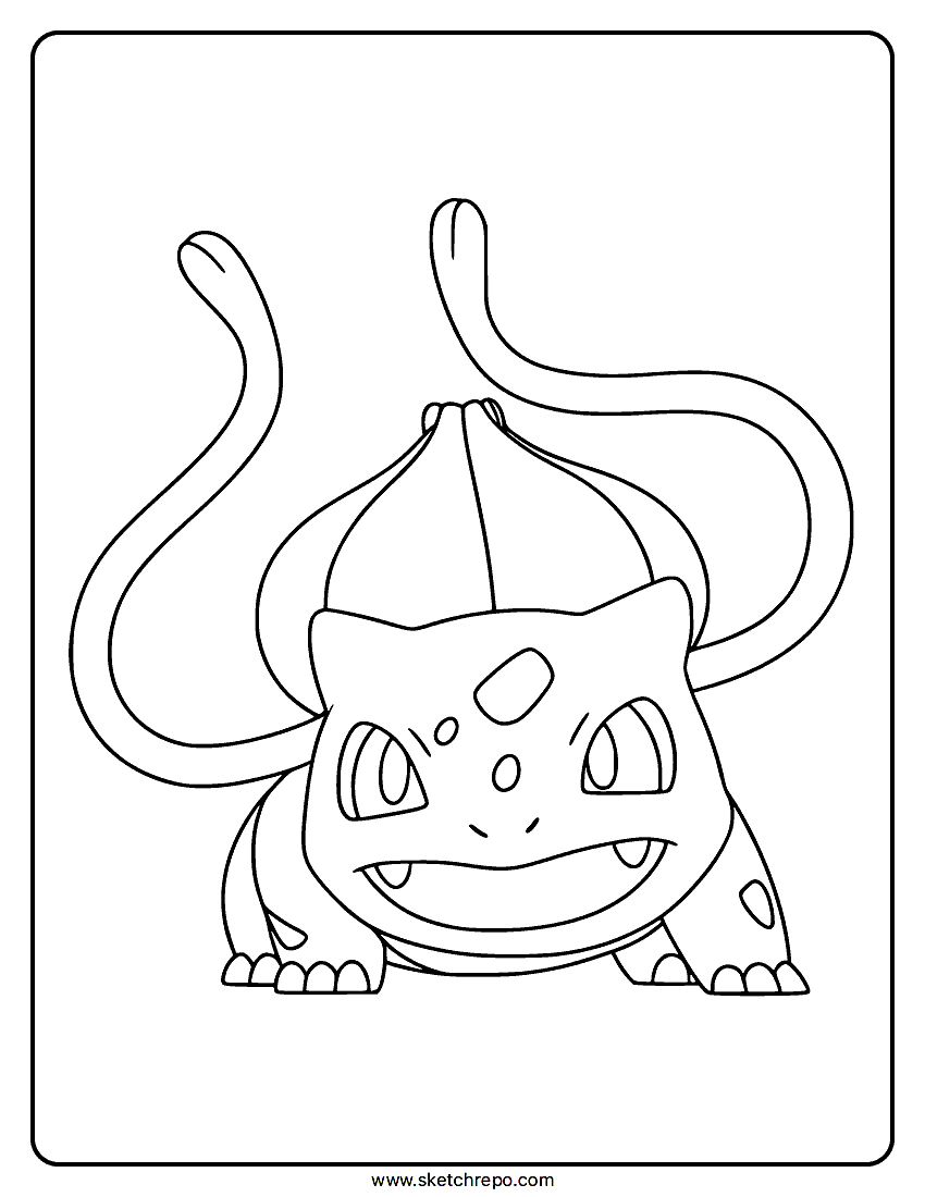Bulbasaur Coloring Pages