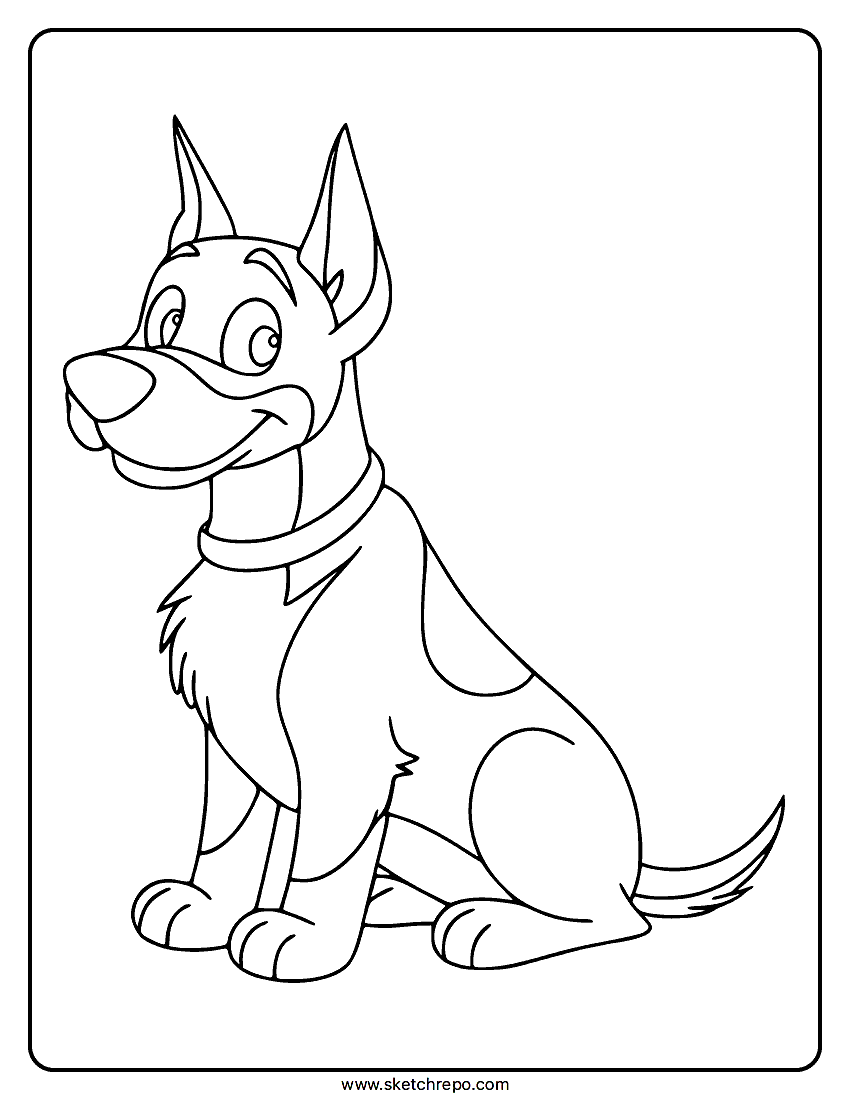 Dog Coloring Pages
