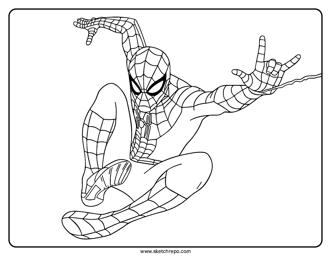 Spider Man Brand New Day Coloring Pages